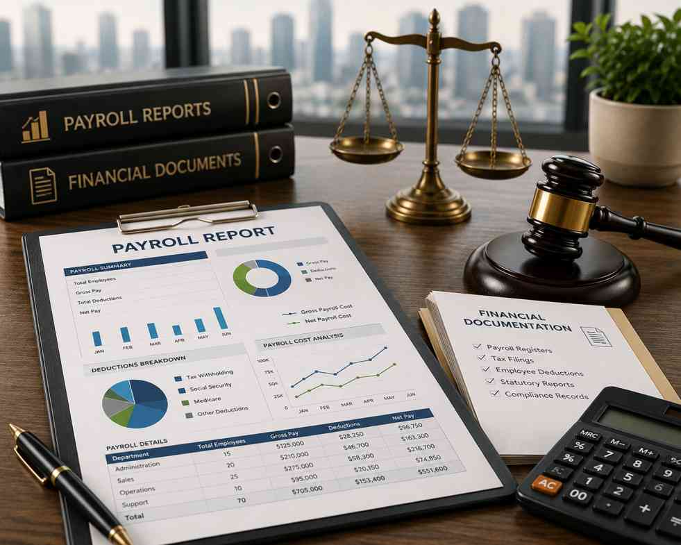 Payroll Reporting and Financial Documentation