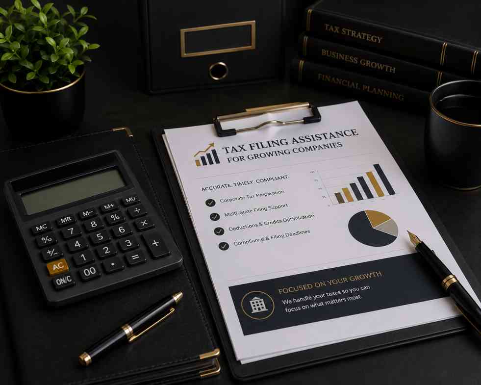 Tax Filing Assistance for Growing Companies