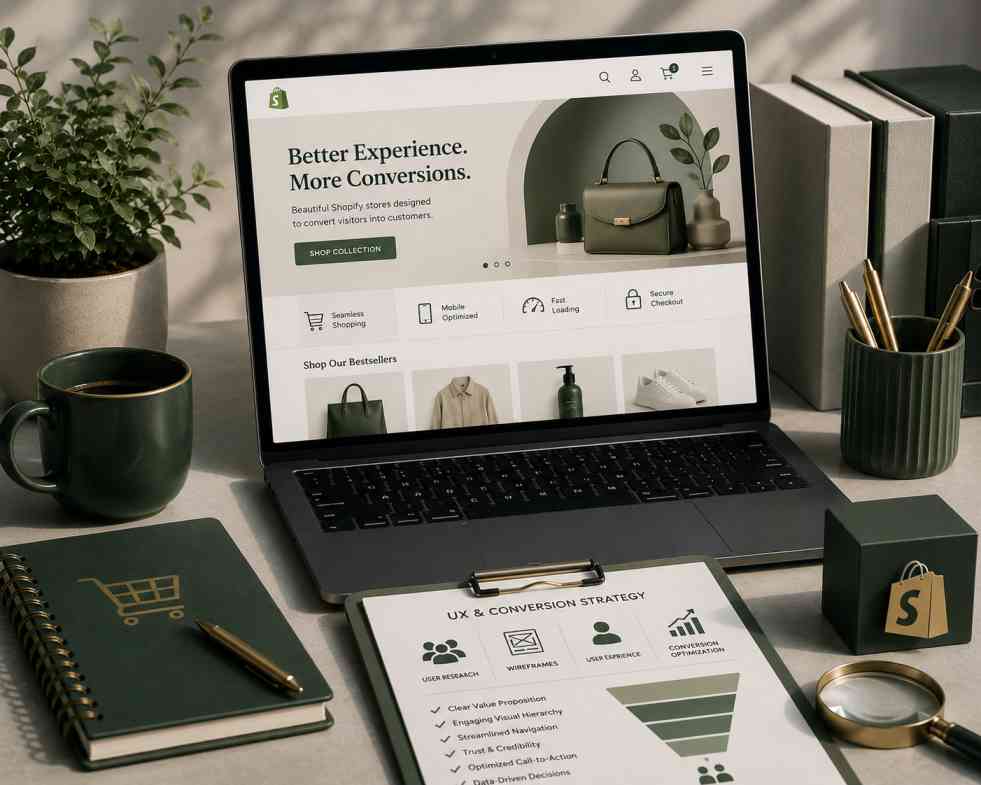 User Experience and Conversion-Driven Shopify Design