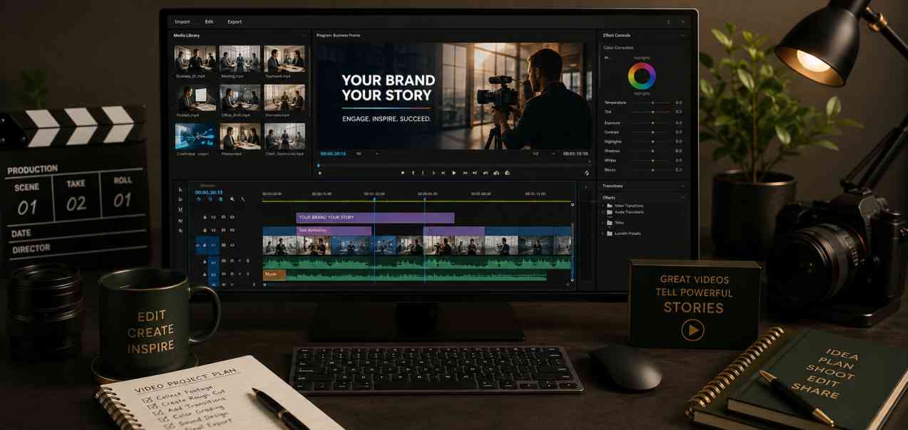 Video Editing Services for Professional Business Content